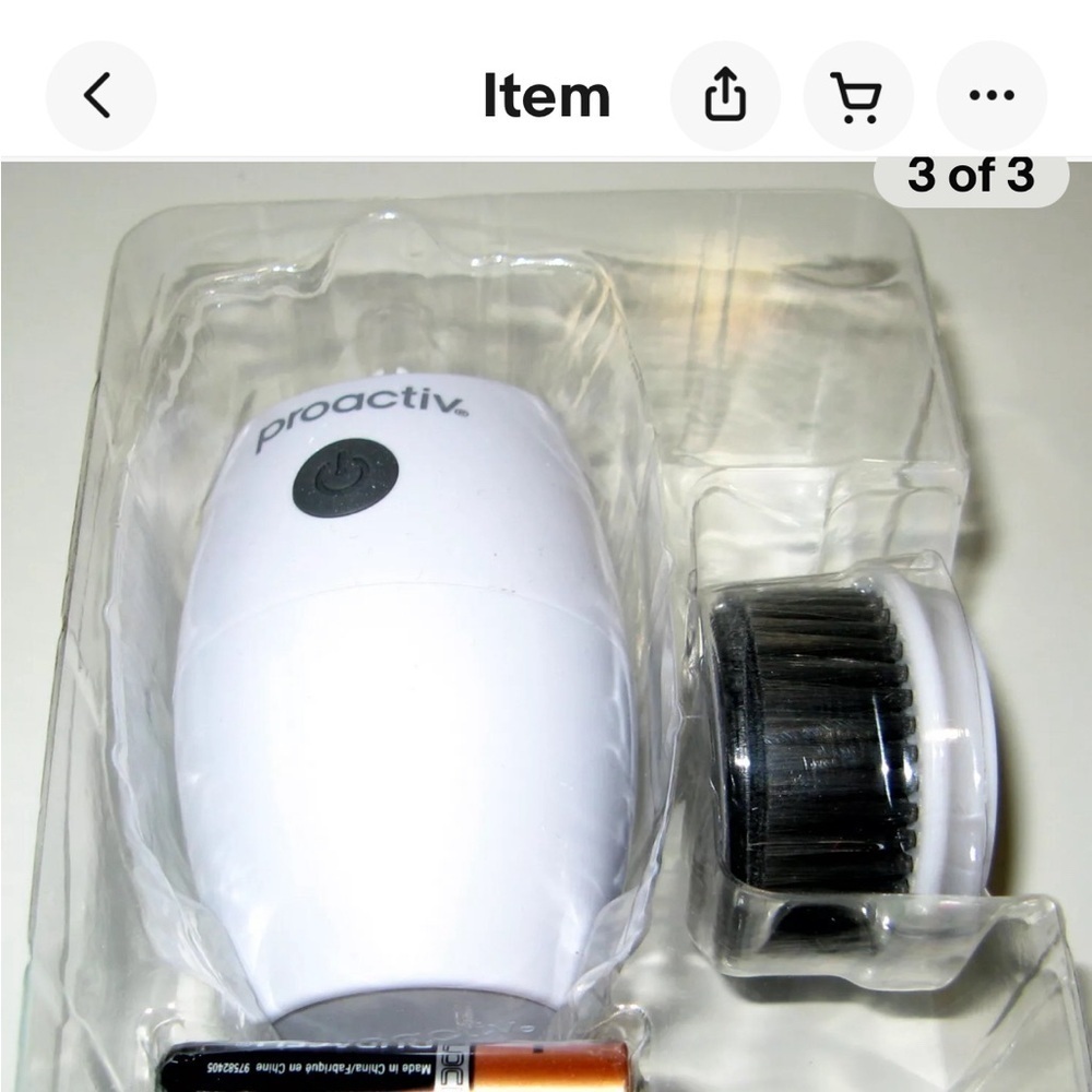 Proactiv Charcoal Pore Cleaning Brush NIB - Picture 3 of 4